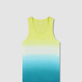 Dip Dye Relaxed Tank Breeze Blue