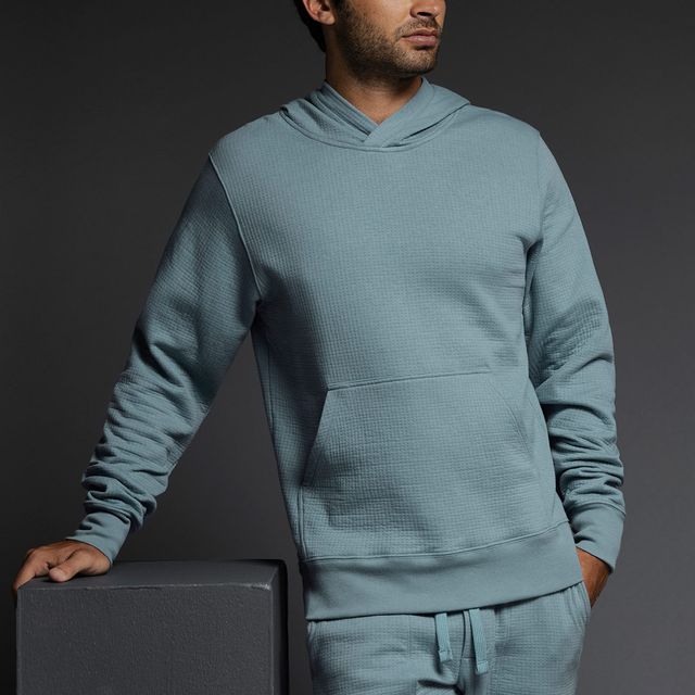 Dual Layer Hoodie Dusty Blue - C - IN2 New York