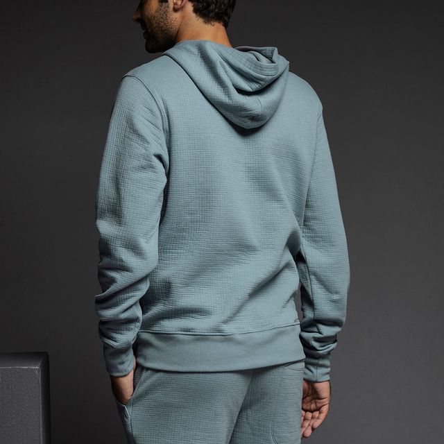 Dual Layer Hoodie Dusty Blue - C - IN2 New York