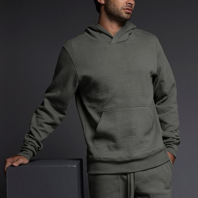 Dual Layer Hoodie Gunmetal - C - IN2 New York