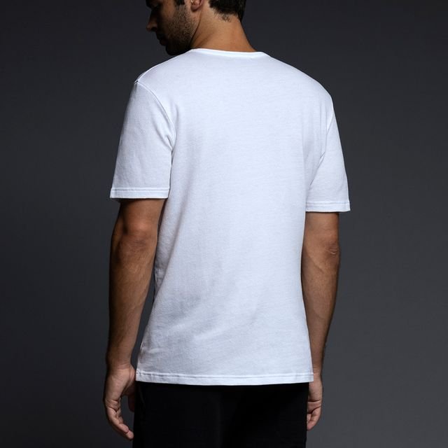 Easy Mesh Crew Neck T-Shirt White - C - IN2 New York