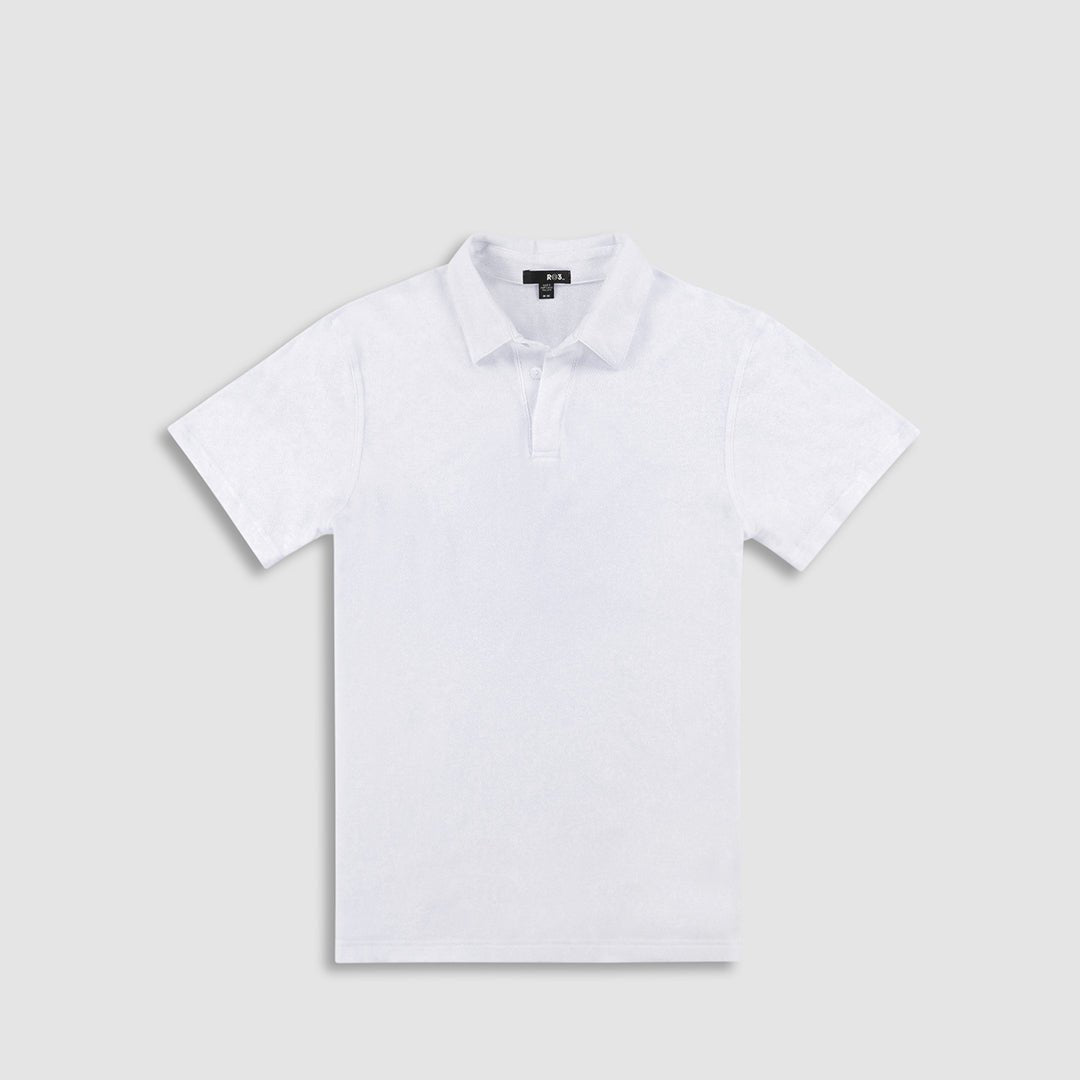 Easy Mesh Polo White - C - IN2 New York