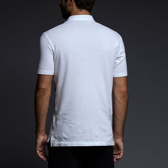 Easy Mesh Polo White - C - IN2 New York