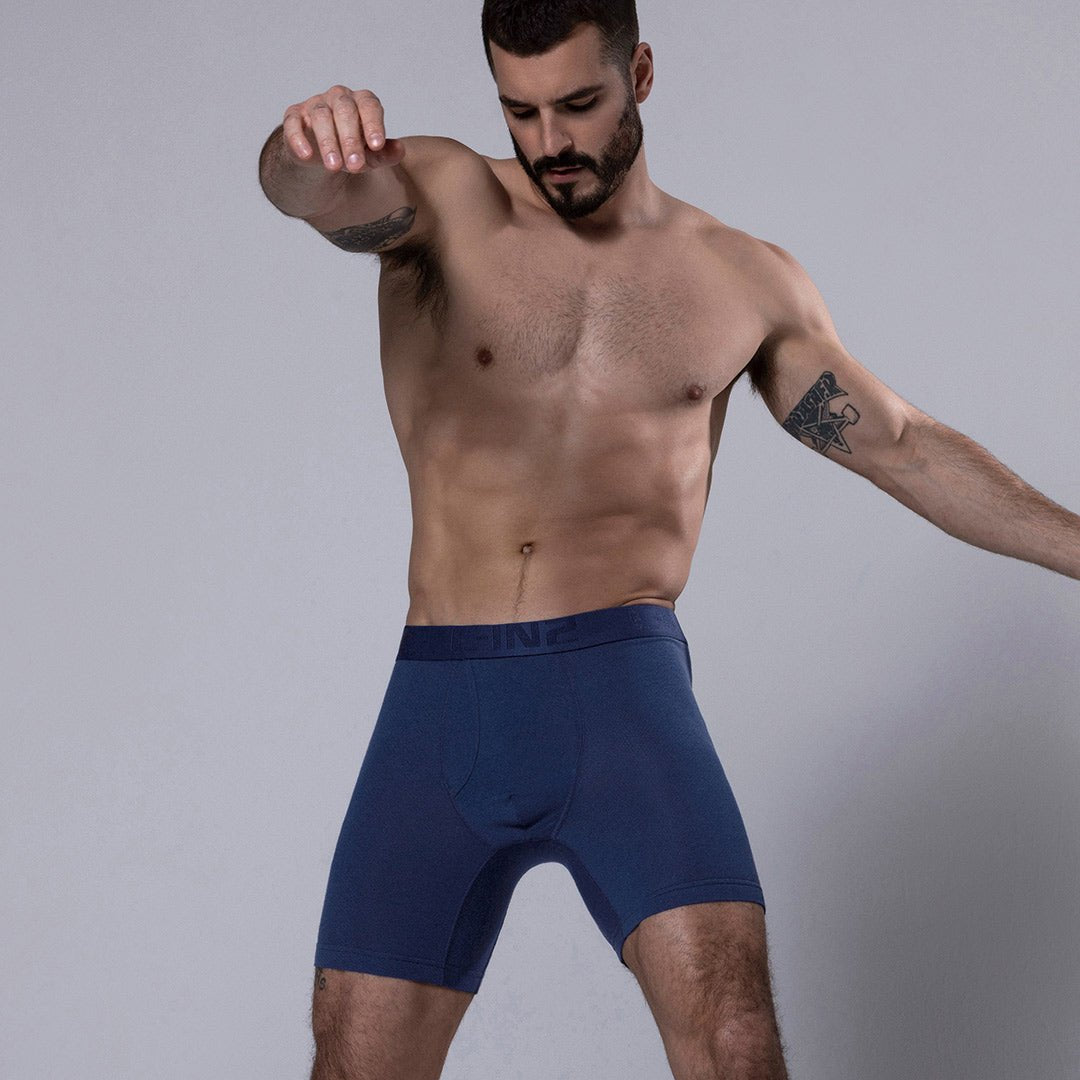 Flex Boxer Brief 7" Inseam Sapphire Blue - C - IN2 New York