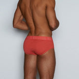 Hand Me Down Mid Rise Brief Remi Red Heather - C - IN2 New York