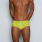 Hand Me Down Mid Rise Brief Yash Yellow Heather - C - IN2 New York