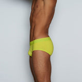 Hand Me Down Mid Rise Brief Yash Yellow Heather - C - IN2 New York