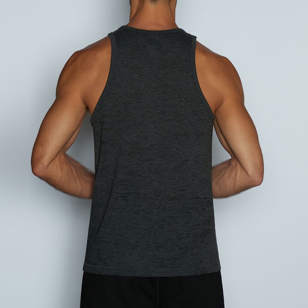 Hand Me Down Relaxed Tank Coal Heather - C - IN2 New York