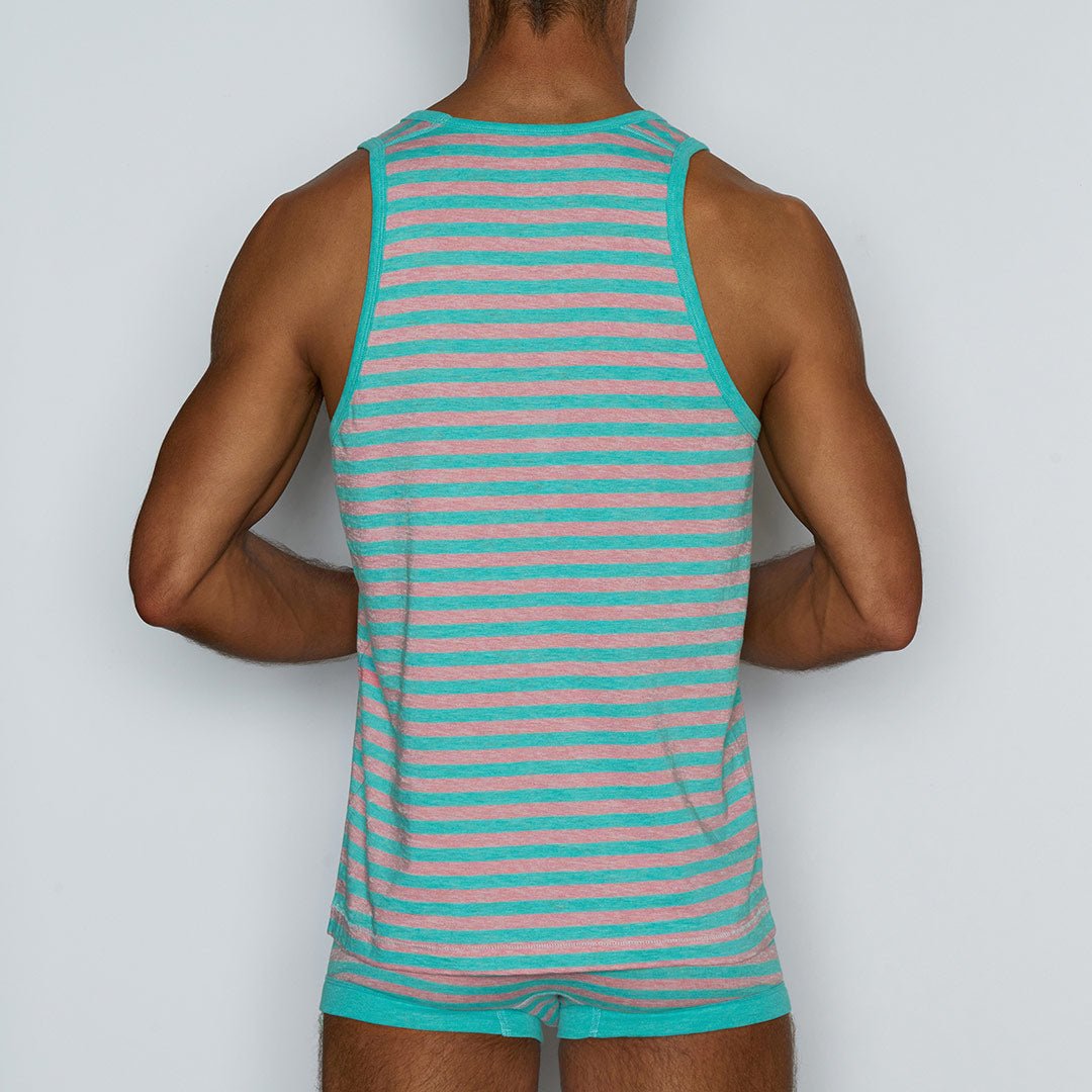 Hand Me Down Relaxed Tank Greko Green - C - IN2 New York