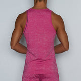 Hand Me Down Relaxed Tank Penn Pink Heather - C - IN2 New York