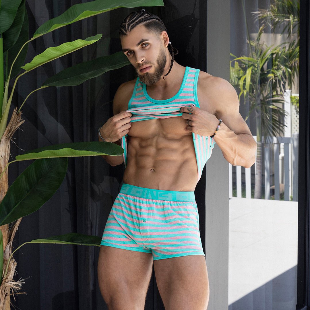 Hand Me Down Runner Boxer Greko Green - C - IN2 New York