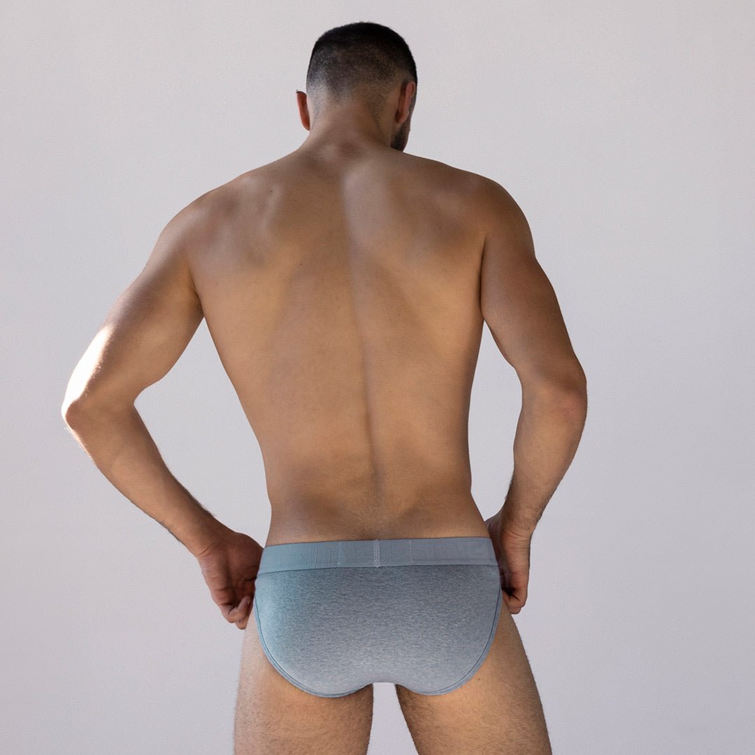 Hand Me Down Sport Brief Bowen Blue Heather - C - IN2 New York