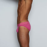 Hand Me Down Sport Brief Penn Pink Heather - C - IN2 New York