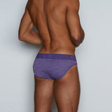 Hand Me Down Sport Brief Percey Purple Heather - C - IN2 New York