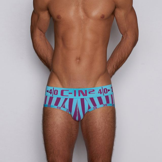 H+A+R+D Low Rise Brief Boaz Blue - C - IN2 New York