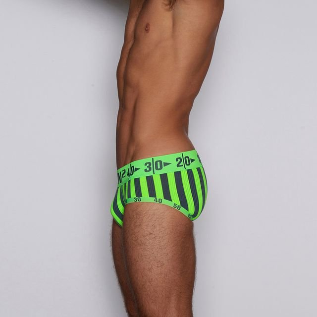 H+A+R+D Low Rise Brief Garth Green - C - IN2 New York