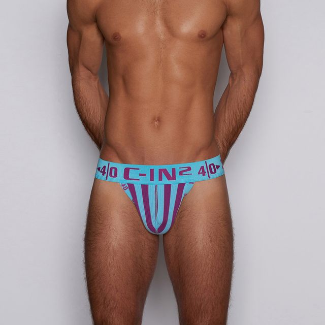H+A+R+D Thong Boaz Blue - C - IN2 New York