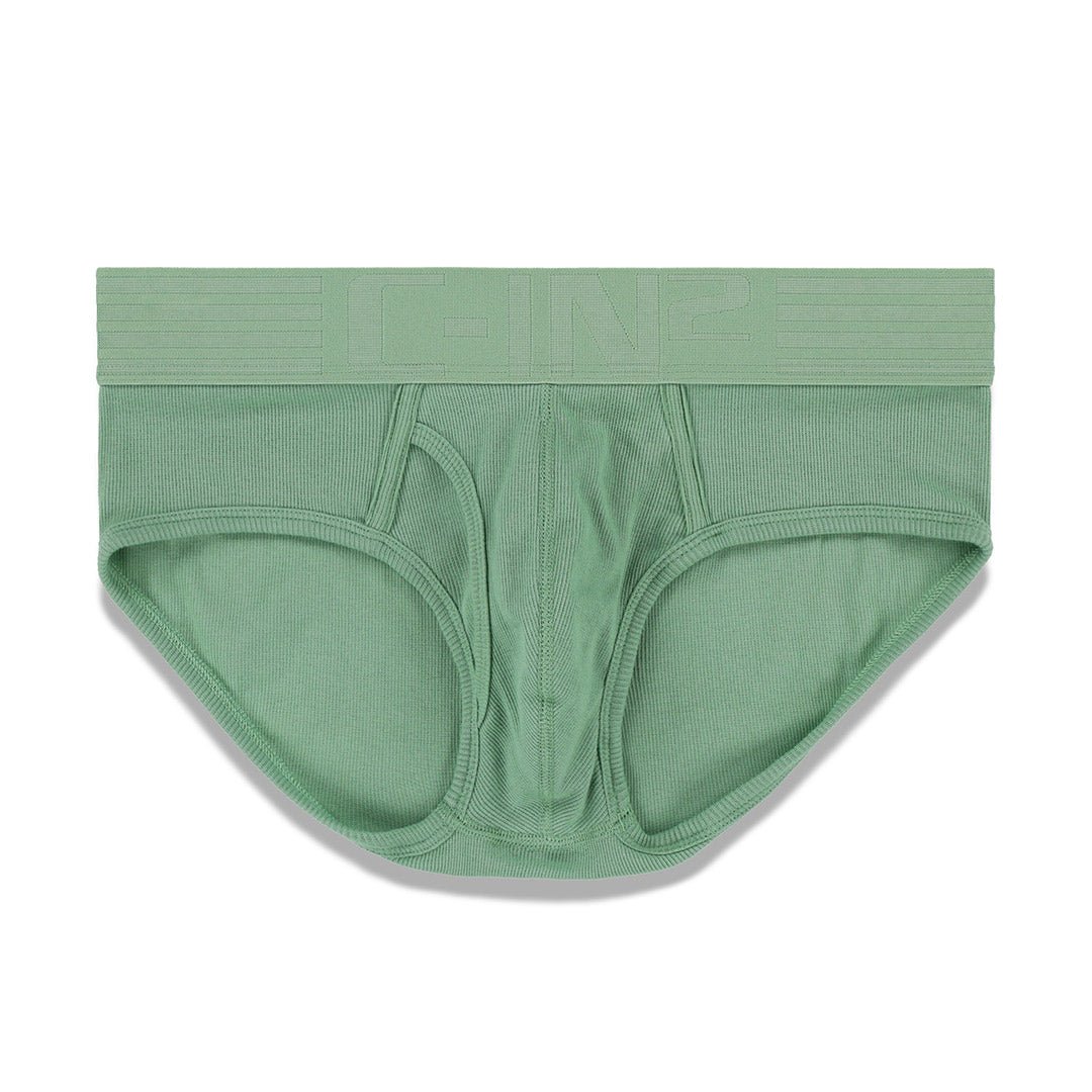 Hard//Core Fly Front Brief Gibson Green - C - IN2 New York