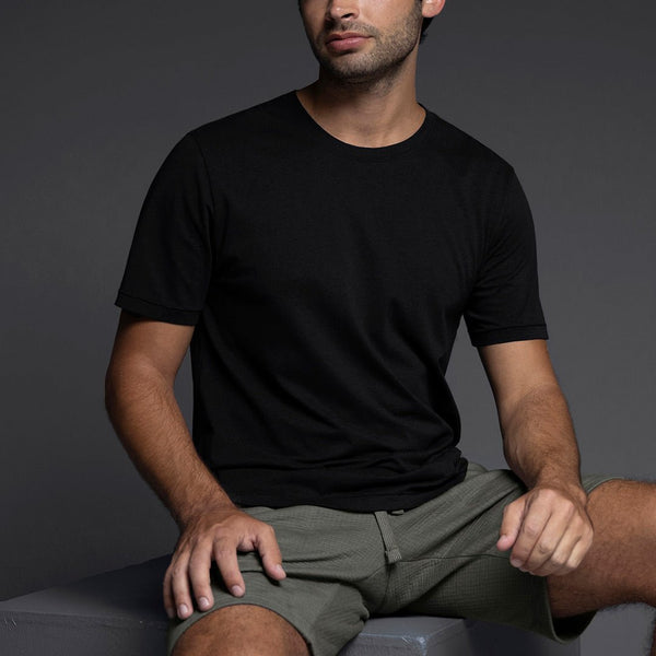 C-IN2 High Twist S/S T-Shirt - Black – C-IN2 New York