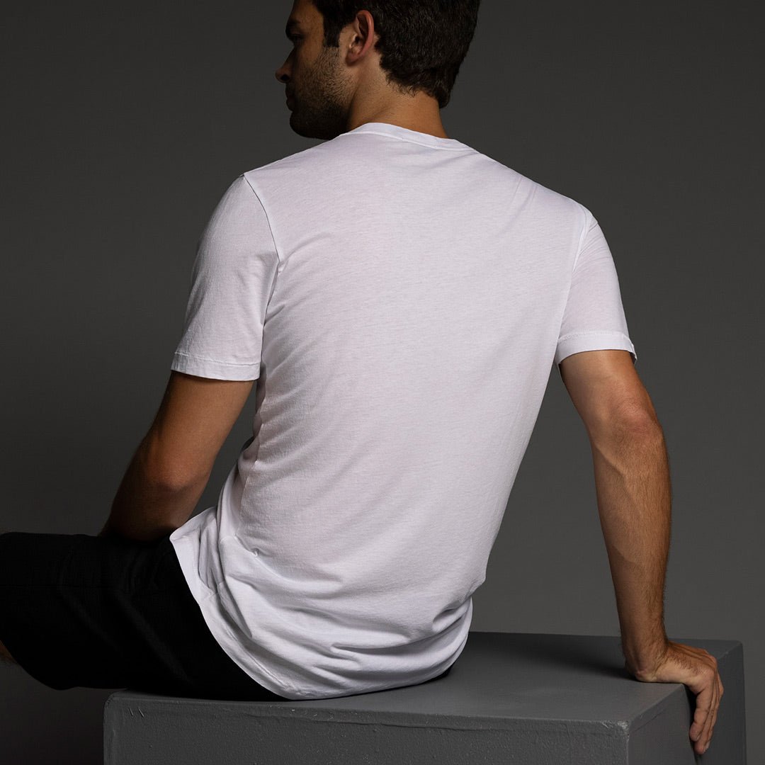 High Twist Summer Crew Neck T-Shirt White - C - IN2 New York