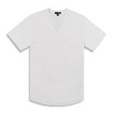 High Twist Summer V-Neck T-Shirt White