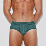 Hand Me Down Mid Rise Brief Lake Teal