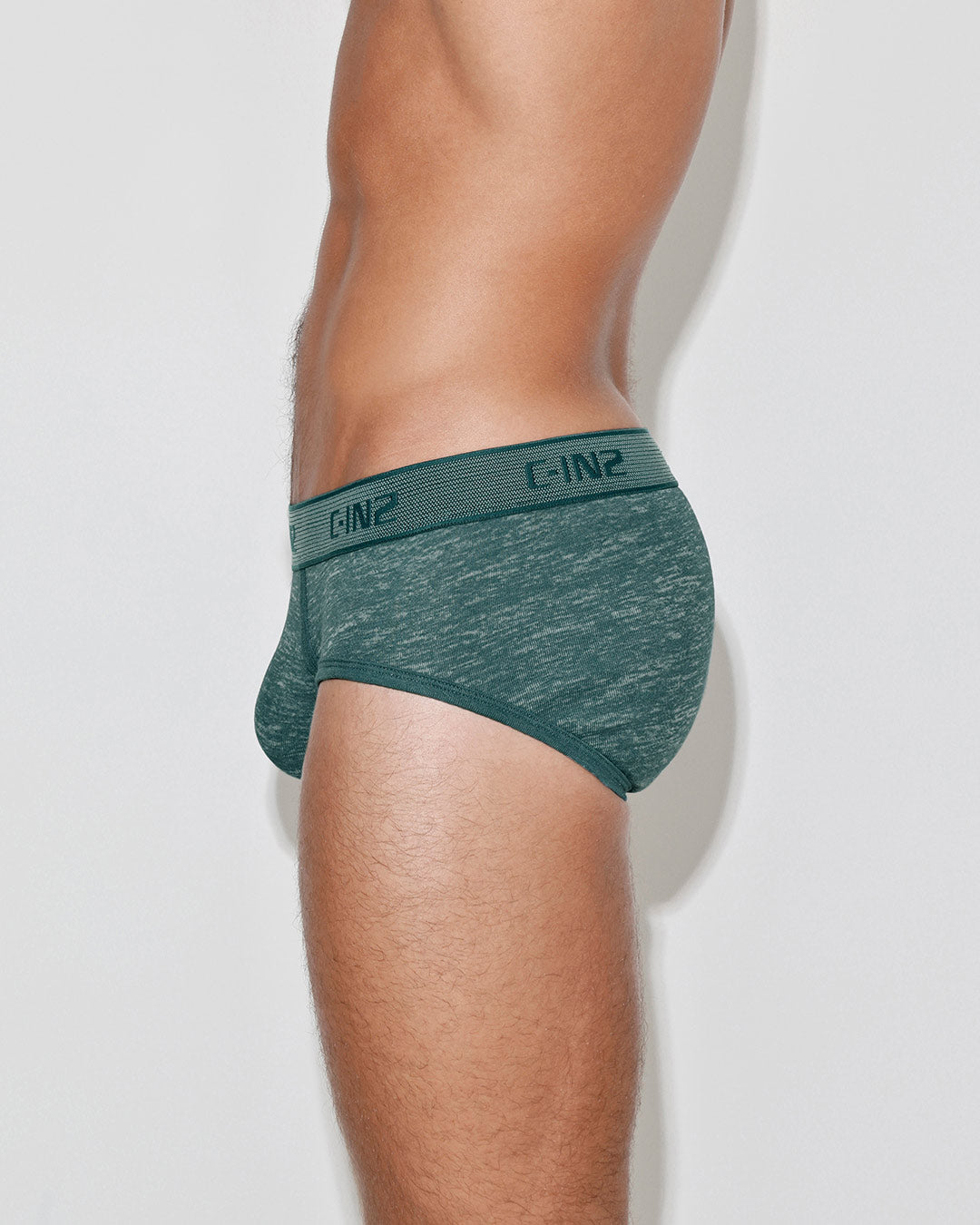 Hand Me Down Mid Rise Brief Lake Teal