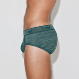 Hand Me Down Mid Rise Brief Lake Teal
