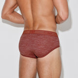 Hand Me Down Mid Rise Brief Persimmon Red