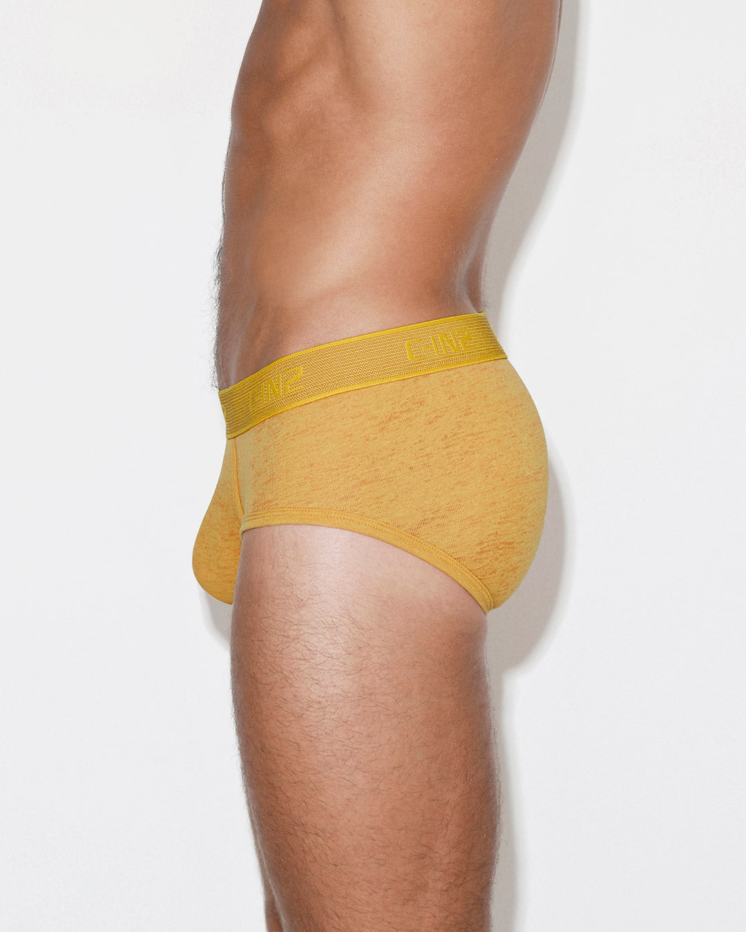 Hand Me Down Mid Rise Brief Mustard Yellow