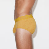 Hand Me Down Mid Rise Brief Mustard Yellow