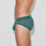 Hand Me Down Low Rise Brief Lake Teal
