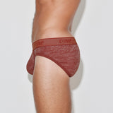 Hand Me Down Low Rise Brief Persimmon Red