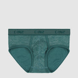 Hand Me Down Mid Rise Brief Lake Teal