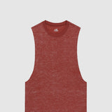 Hand Me Down Muscle Tank Persimmon Red