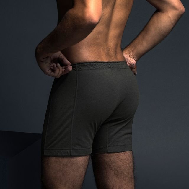 Jersey Fly Front Boxer Beluga Grey - C - IN2 New York