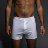 Jersey Fly Front Boxer White - C - IN2 New York