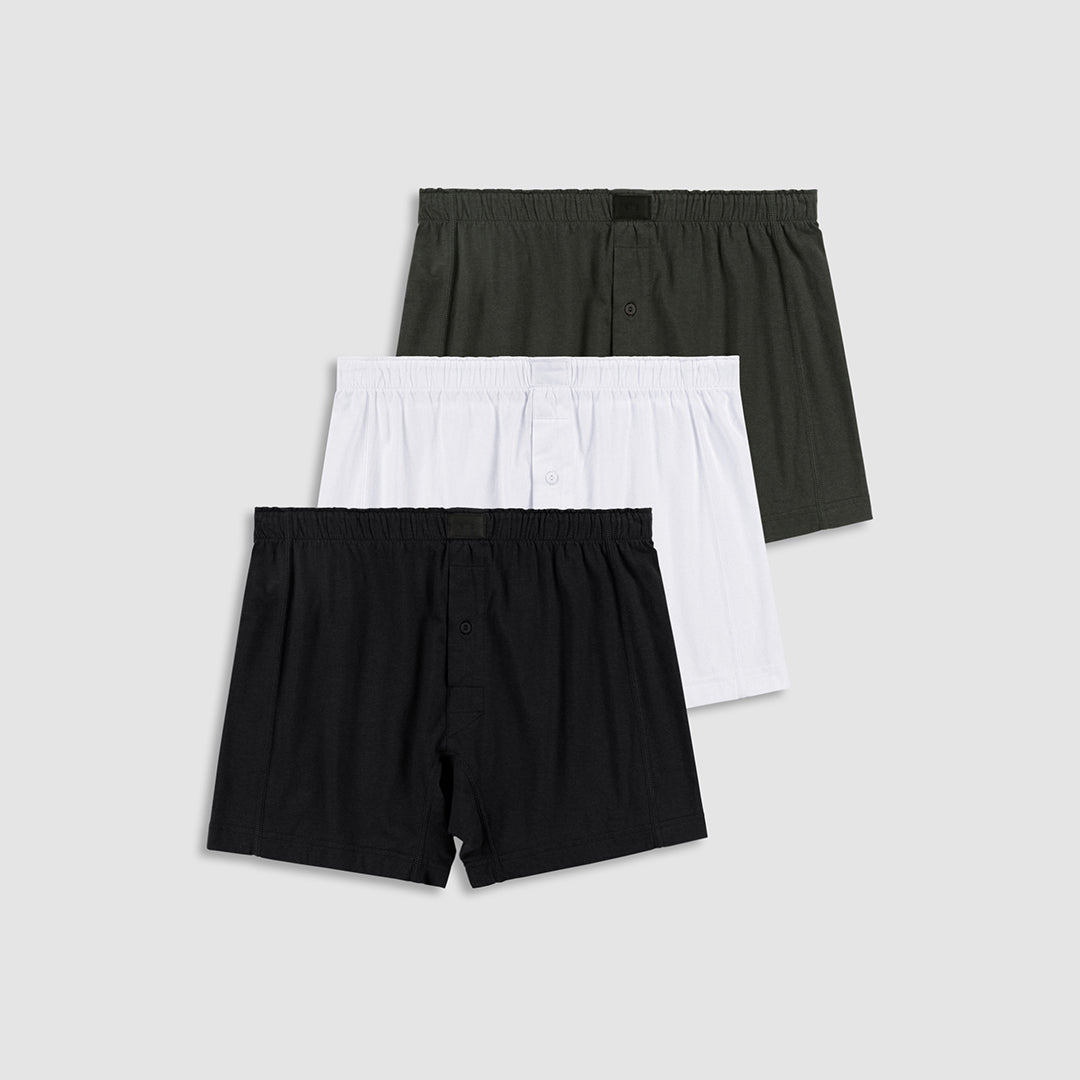 Jersey Fly Front Boxer White - C - IN2 New York