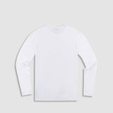 Jersey Long Sleeve Crew Neck T-Shirt White