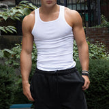 Layers Classic Ribbed Fitted Tank White - C - IN2 New York