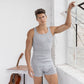 Layers Engine Tank Grey Heather - C - IN2 New York