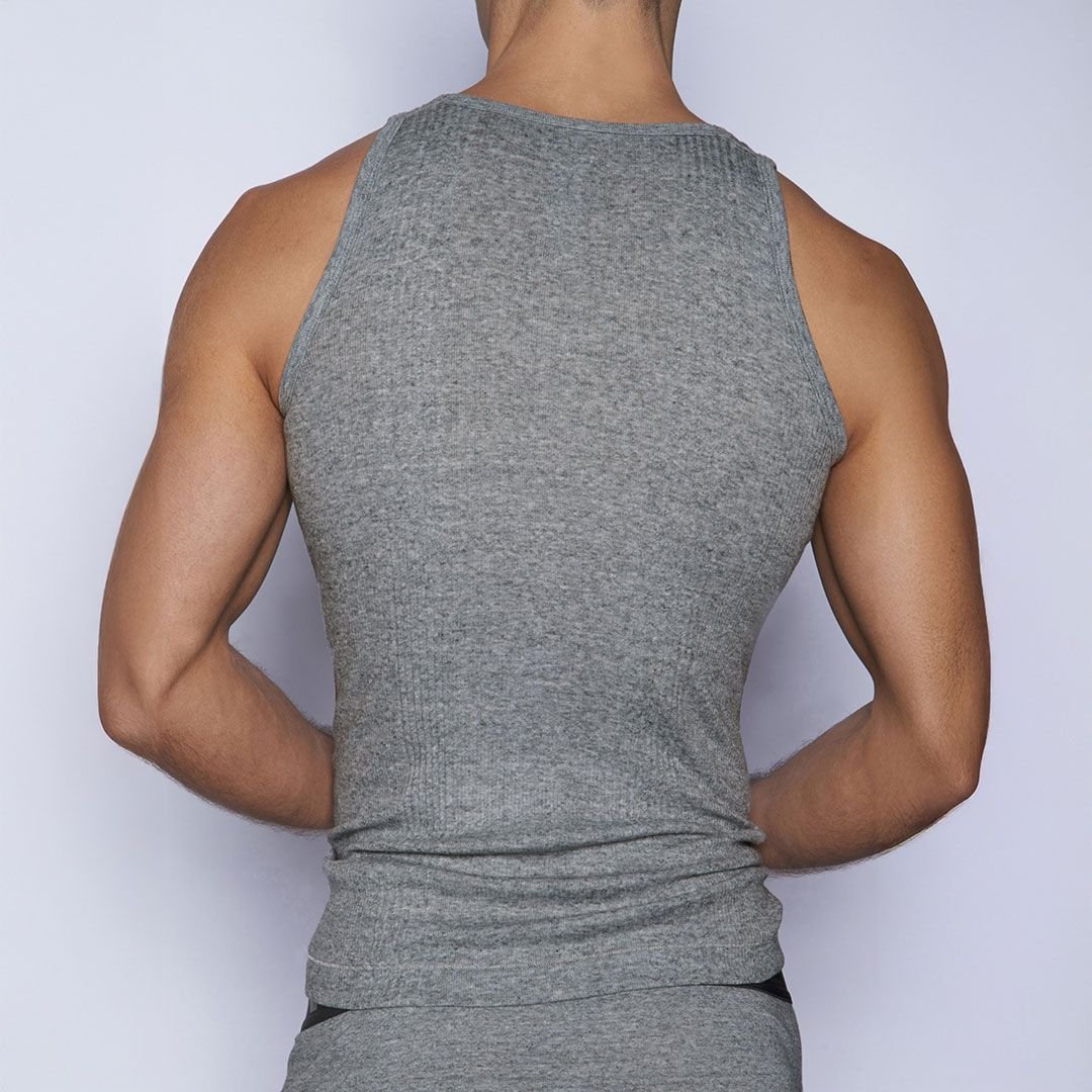 Layers Engine Tank Grey Heather - C - IN2 New York