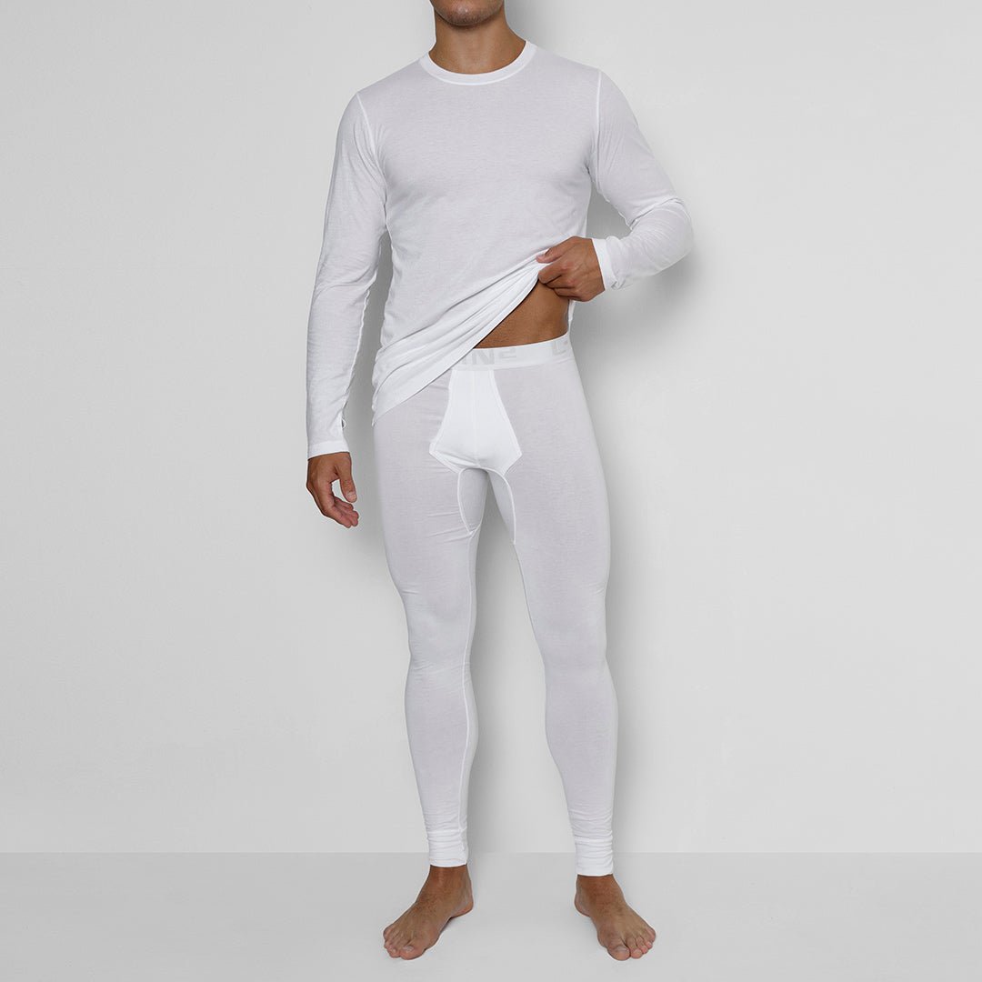 Layers Long John White (Cotton - Modal) - C - IN2 New York