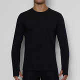 Layers Long Sleeve T-Shirt Black (Cotton - Lyocell) - C - IN2 New York