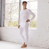 Layers Long Sleeve T-Shirt White (Cotton) - C - IN2 New York