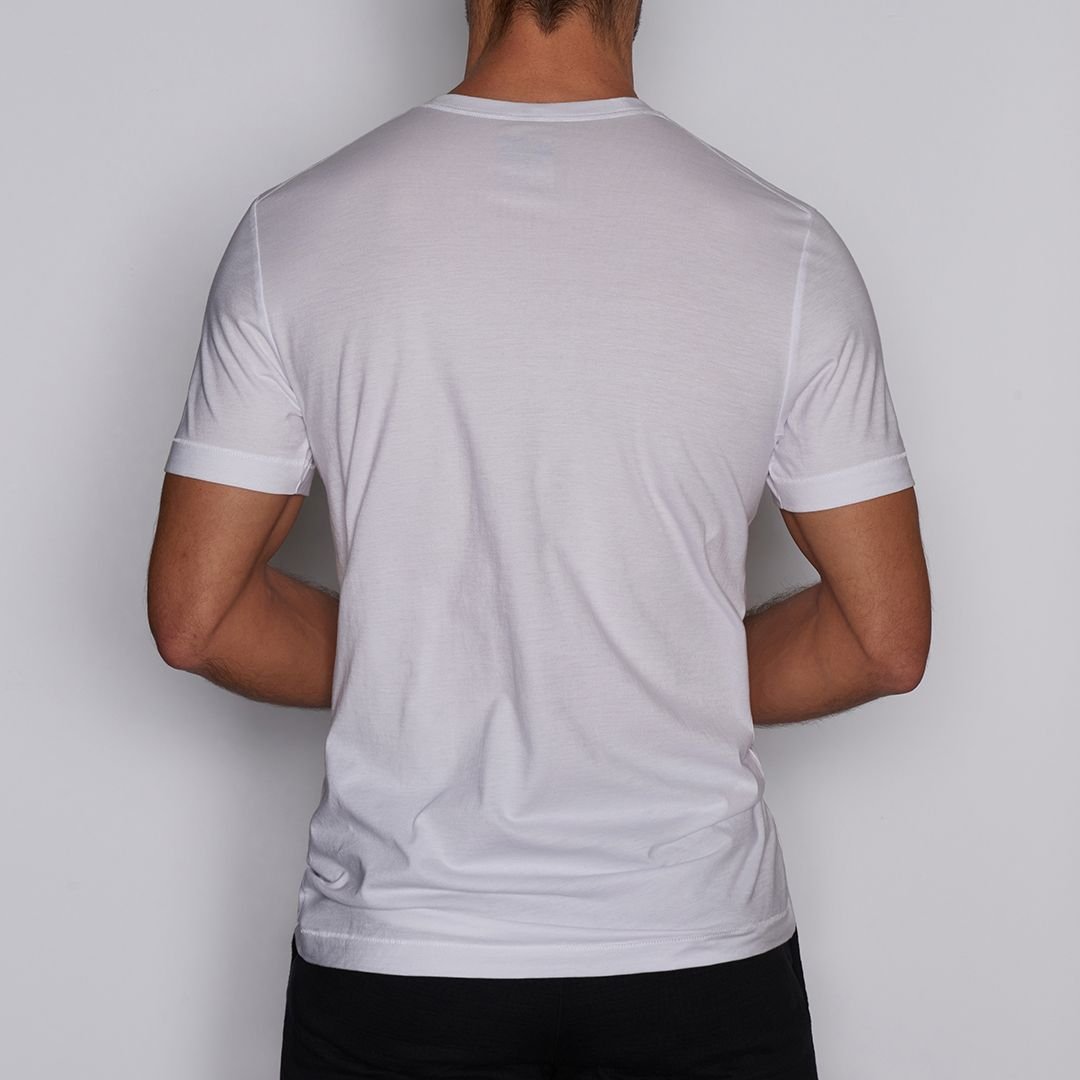Layers Slim Crew Neck T-Shirt White - C - IN2 New York