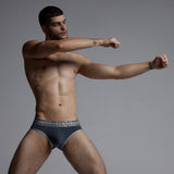 Zen Low Rise Brief Neil Navy Heather