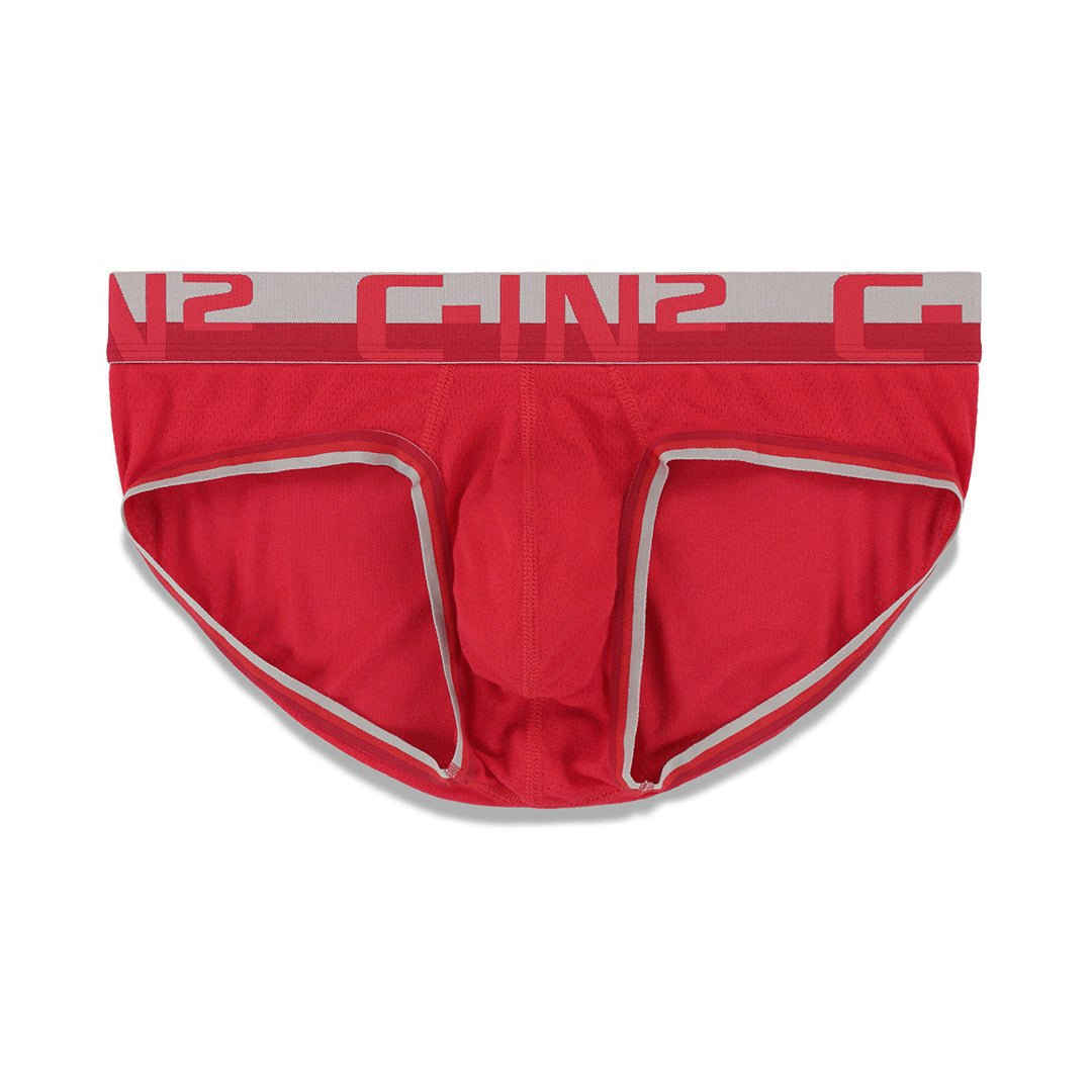Mesh Low Rise Brief Randall Red - C - IN2 New York