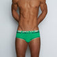 Mesh Mid Rise Brief Galileo Green - C - IN2 New York