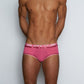Mesh Mid Rise Brief Pacey Pink - C - IN2 New York